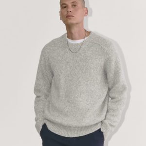 The Cloud Crewneck Sweater | Heather Grey