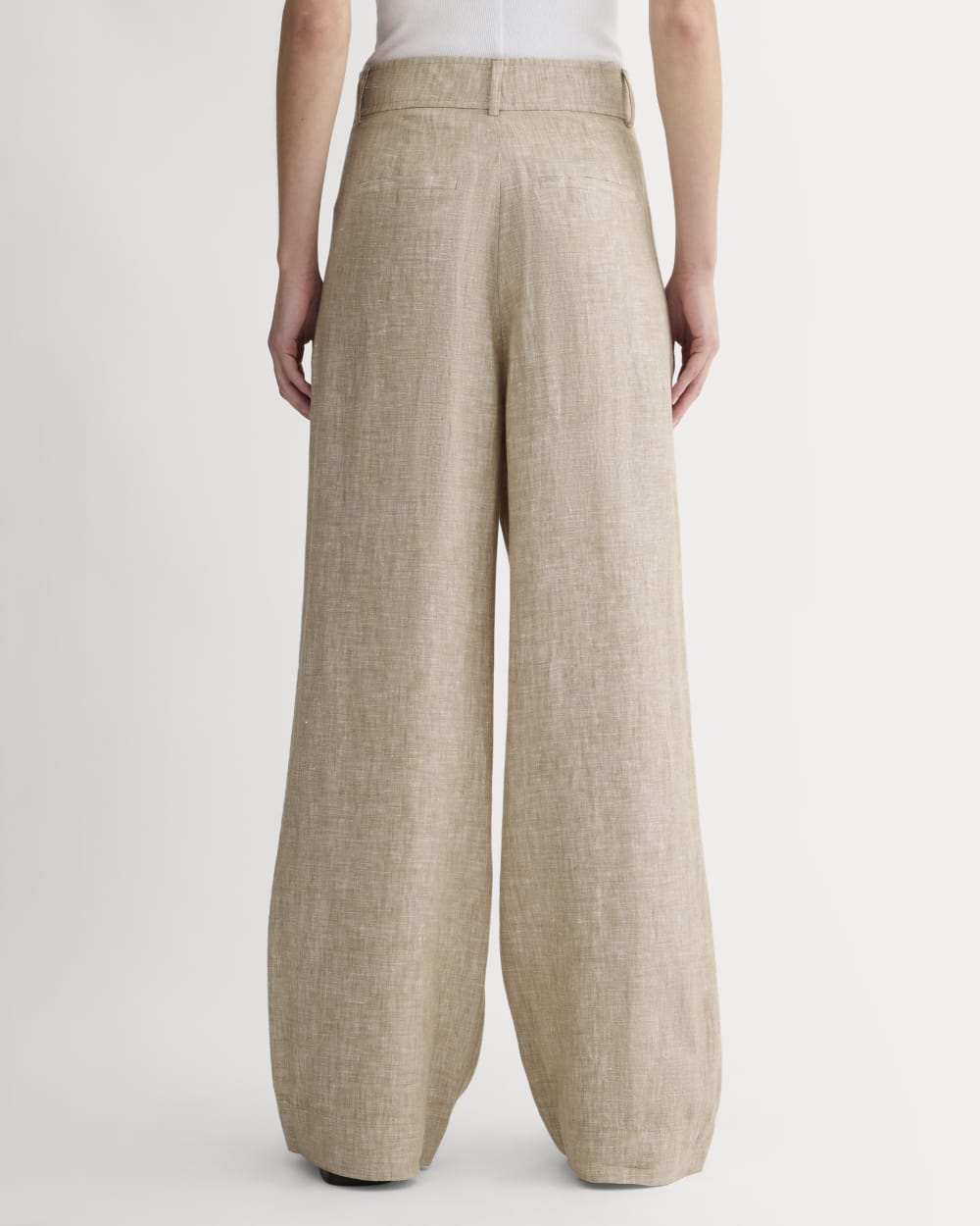 The Linen Way-High® Drape Pant | Cornstalk Chambray - Image 5