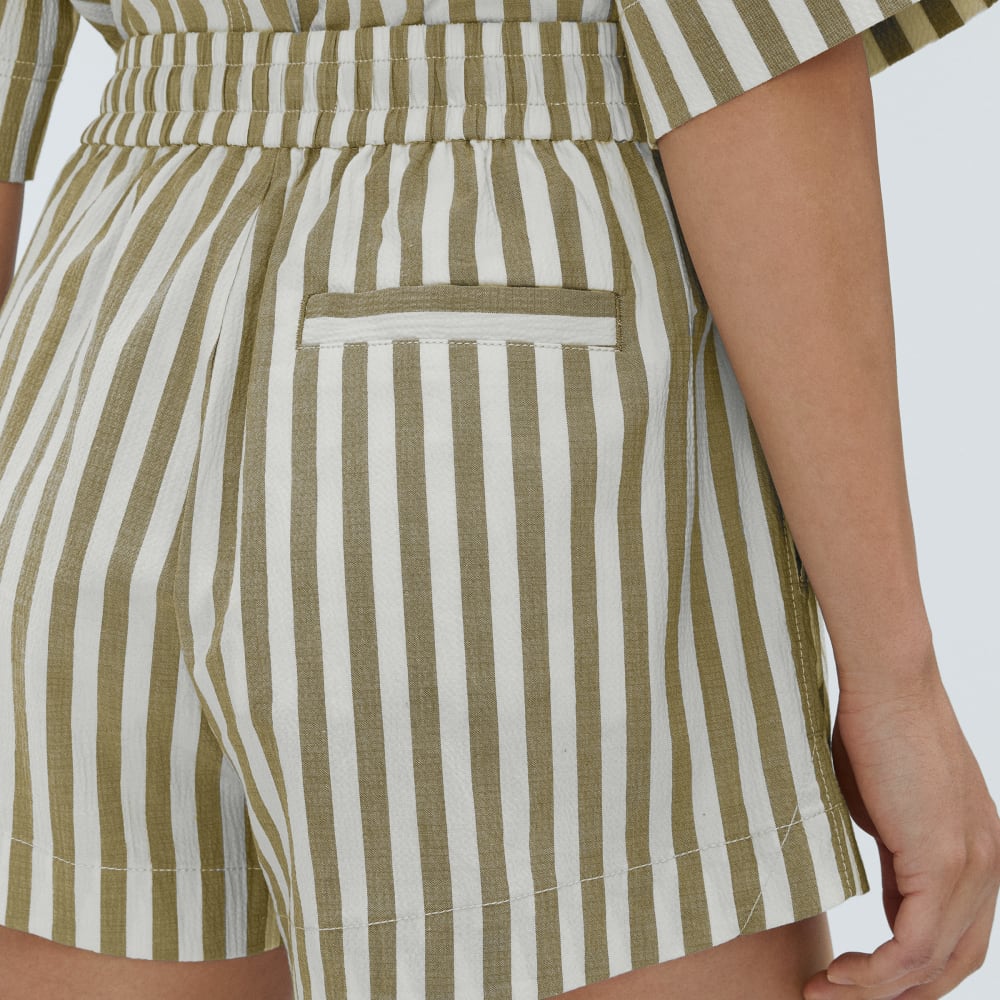 The Seersucker Boxer Short | Nutria / Off-White - Image 5