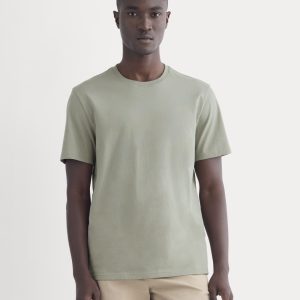 The Essential Organic Crew | Sage Green