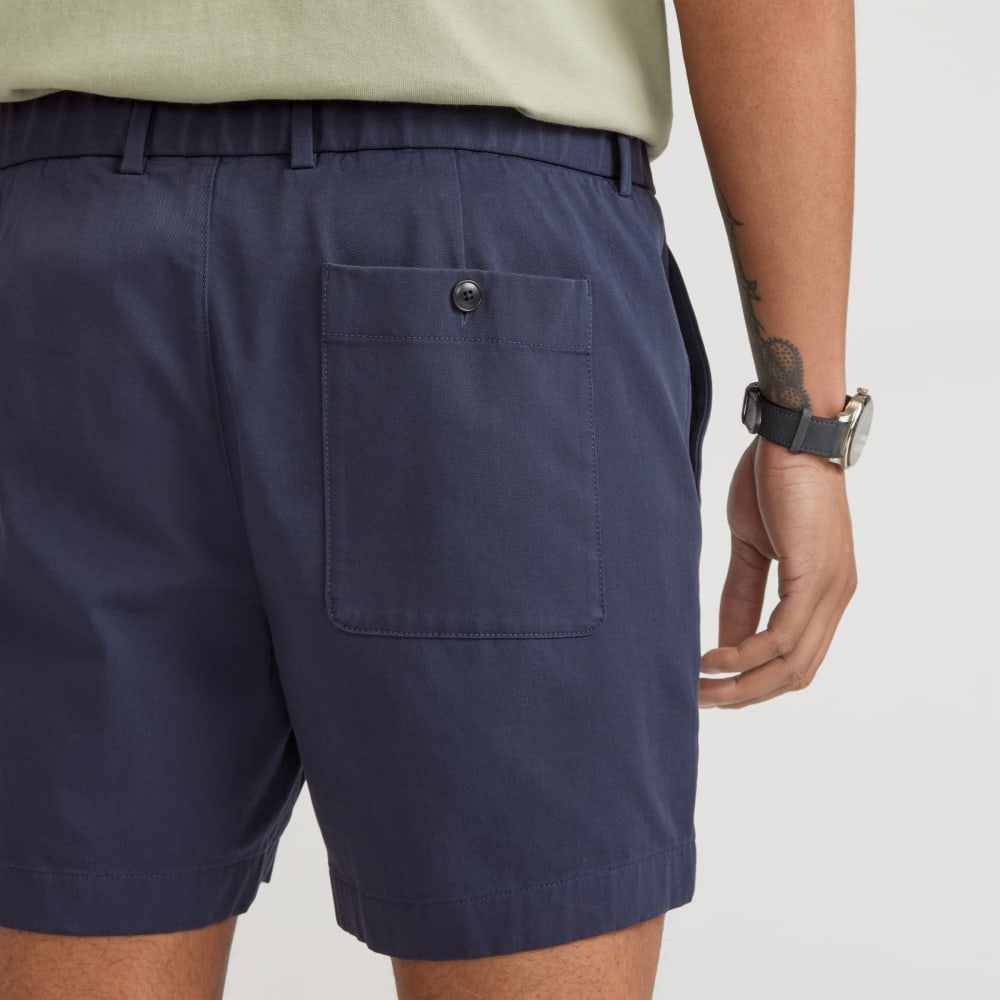 The Pull-On Performance Chino 5 Short | Deep Navy - Image 5
