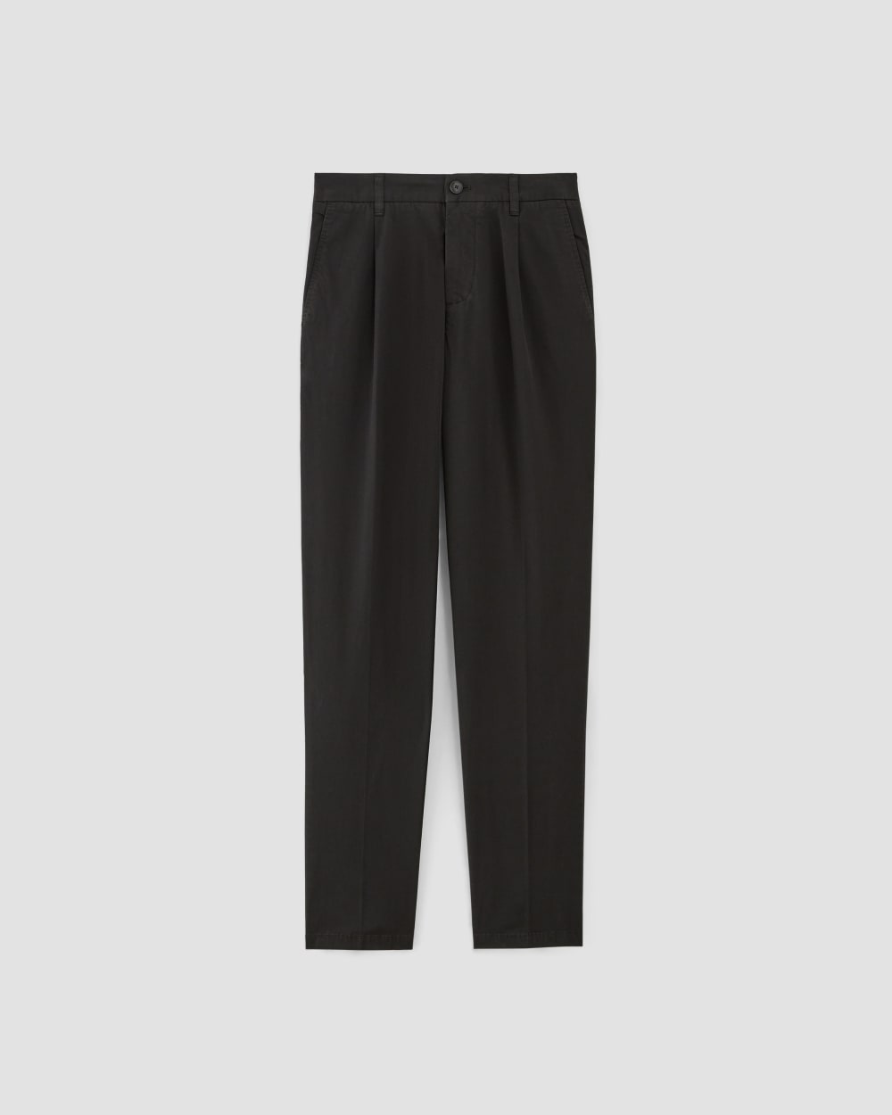 The Pleated Air Chino | Black - Image 2