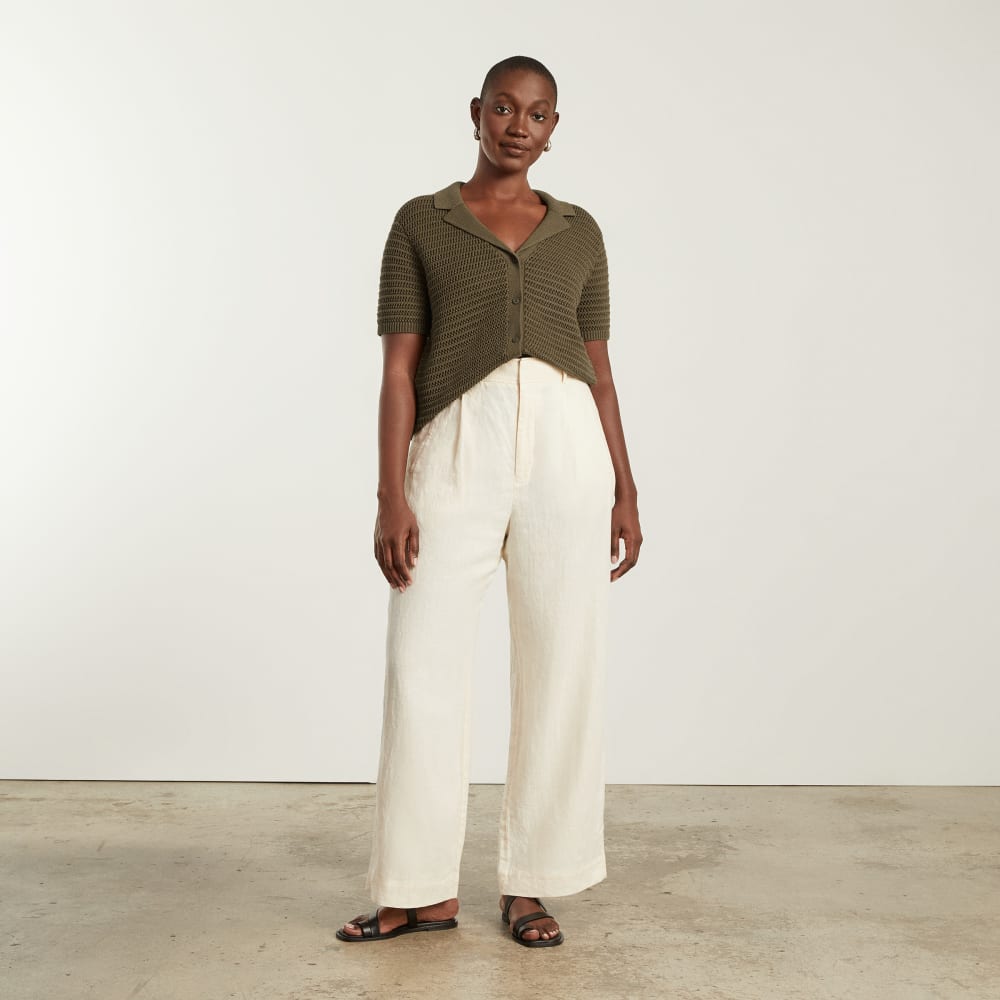 The Crochet Knit Polo | Beech - Image 5