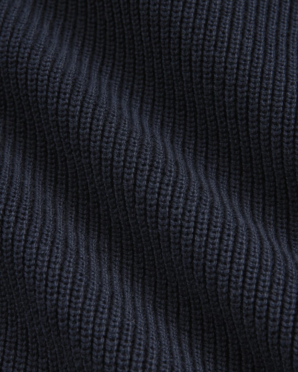 The Slouchy Funnel Neck in Everyday Cotton | Navy - Image 6