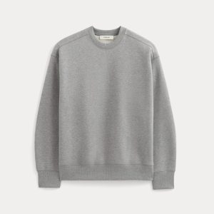Luxe Fleece Crew Pullover | Vintage Heather Grey