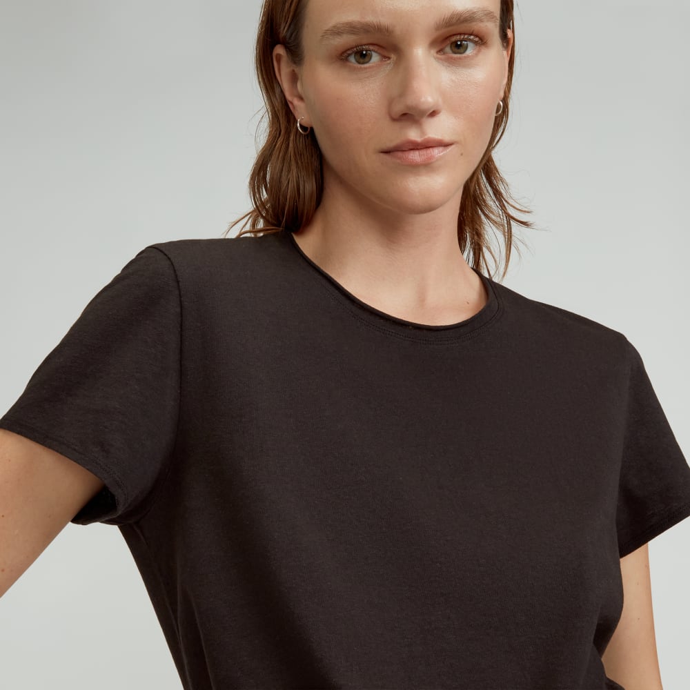 The Relaxed Hemp Tee | Black - Image 4