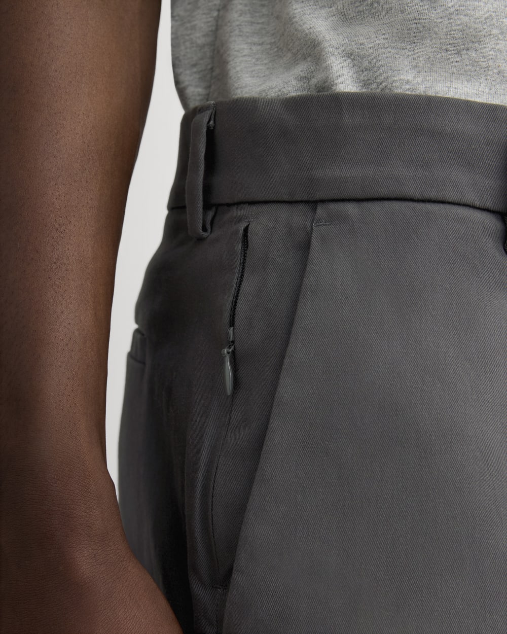 The Transit Chino | Graphite | Straight - Image 6