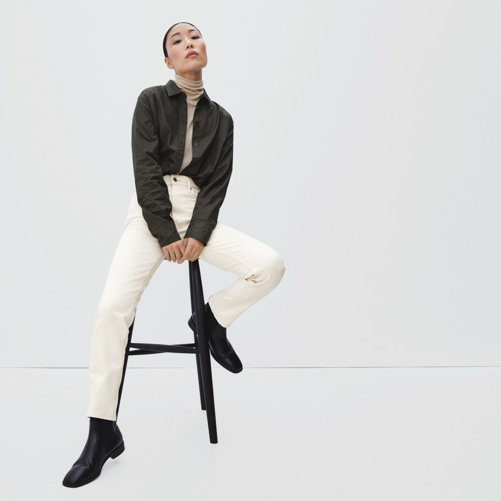 The Original Cheeky? Jean | Ecru | 26.5 Inseam - Image 6