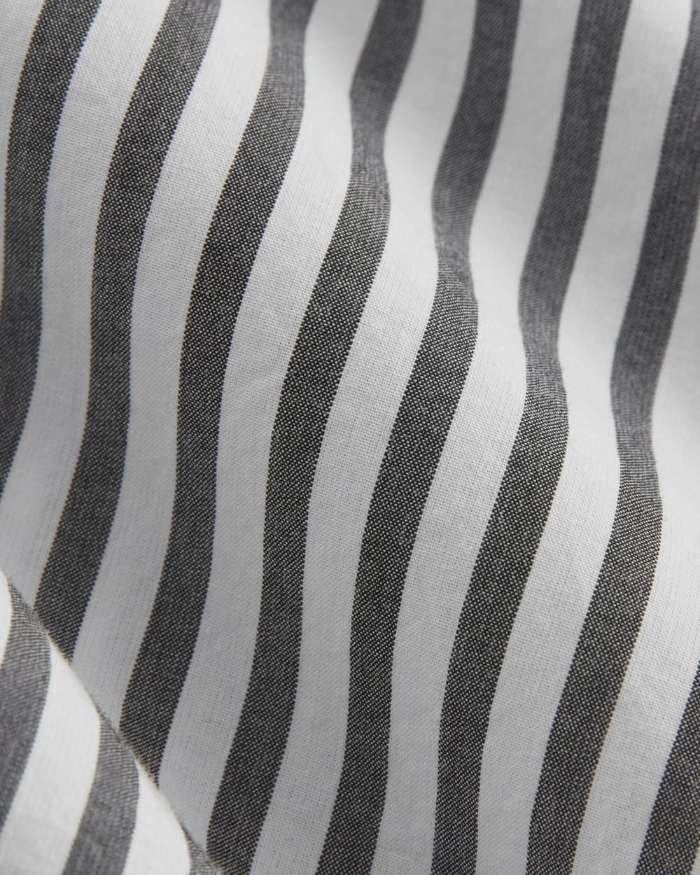 The Oversized Shirt in Ultrasoft Cotton | Optic White / Black - Image 6