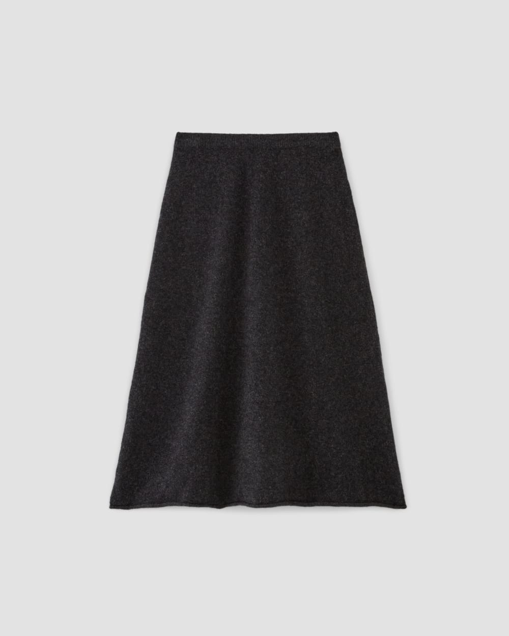 The Cozy-Stretch Skirt | Charcoal - Image 2