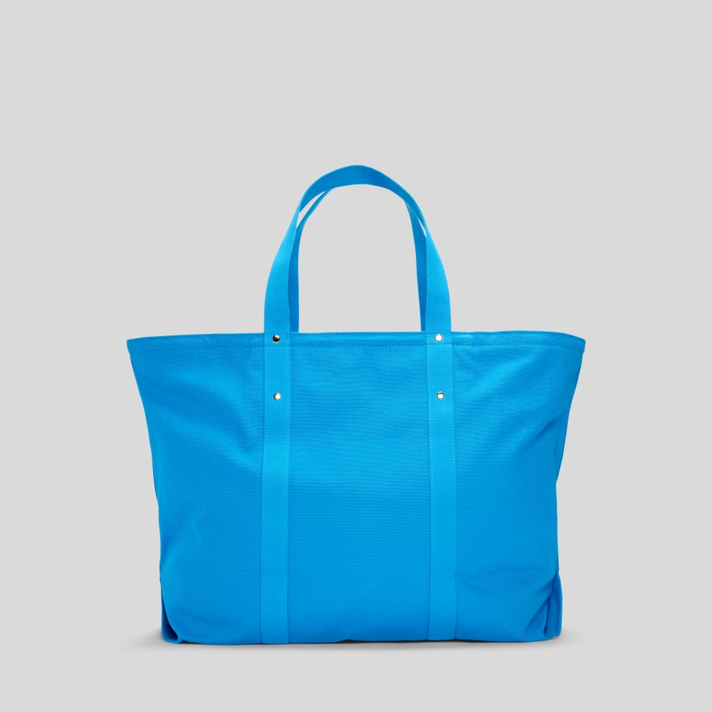 The Organic Canvas Weekender | Brilliant Blue - Image 3