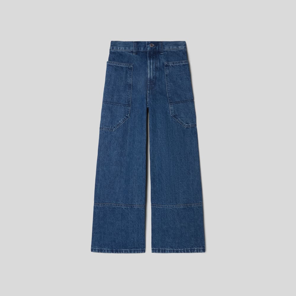 The Way-High® Gardener Cropped Jean | Vibrant Blue - Image 2