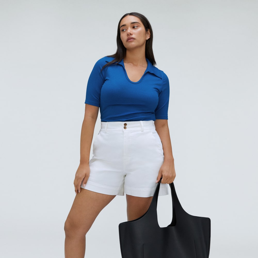 The Super-Soft Short Sleeve Polo | Lapis Blue - Image 4
