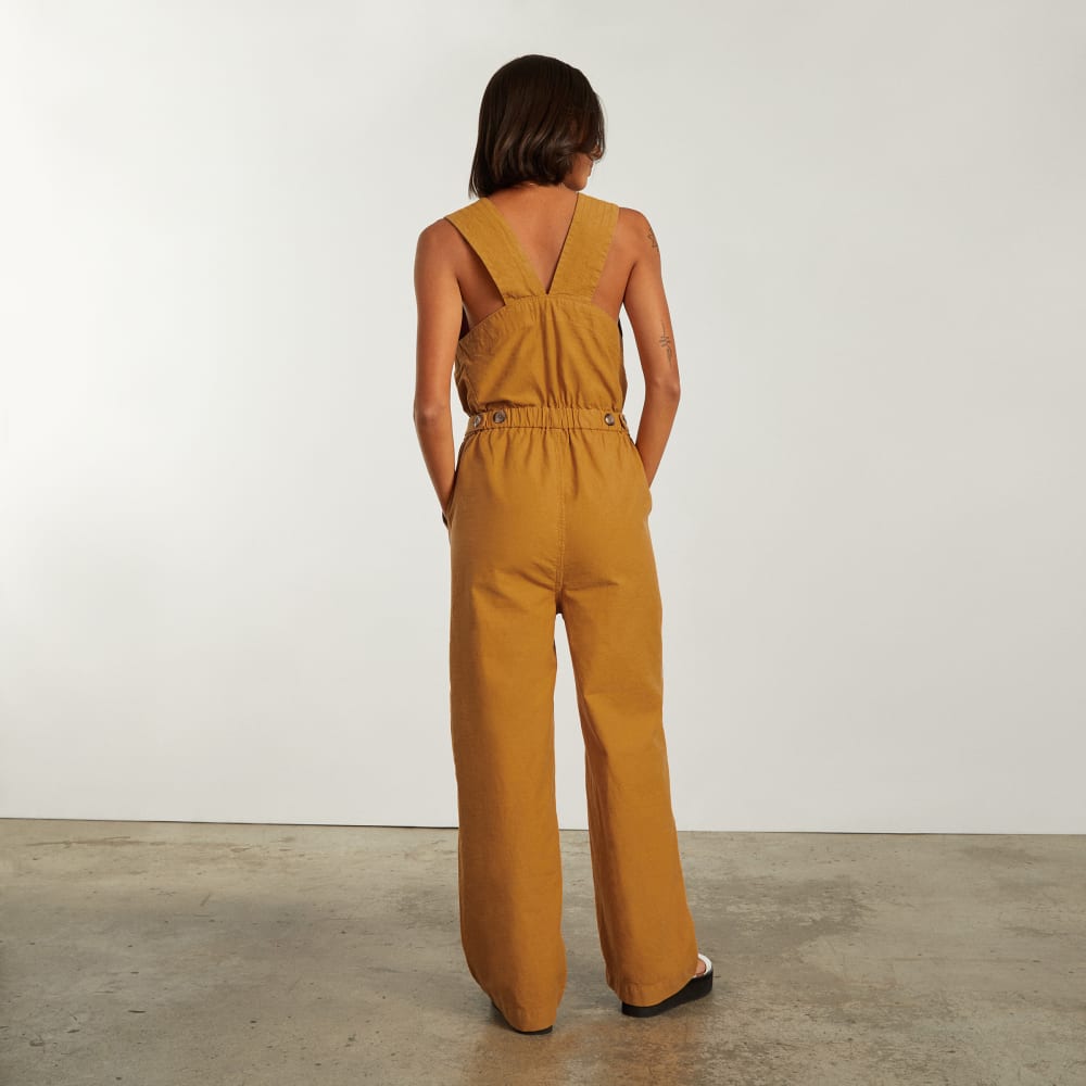 The Fatigue Apron Jumpsuit | Amber - Image 3