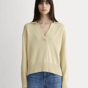 The Boxy Polo in Everyday Cotton | Mojave Desert / Natural