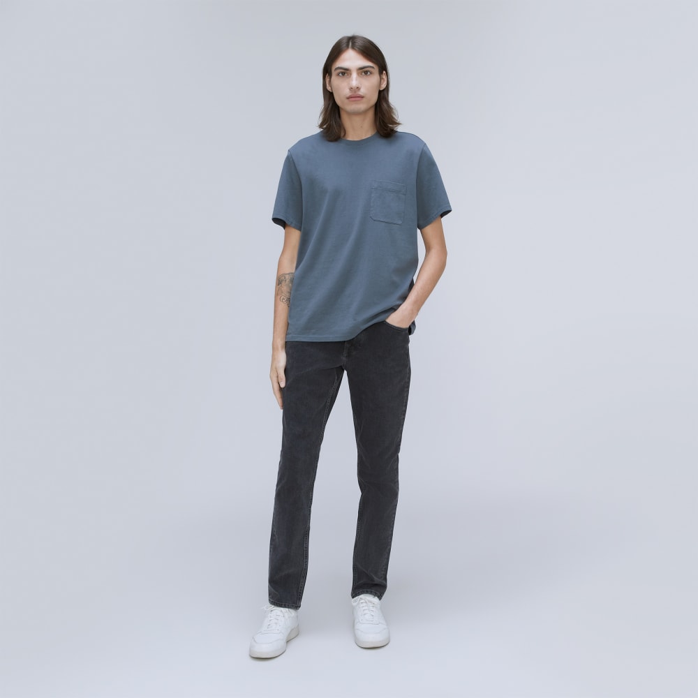 The Premium-Weight Pocket Tee | Uniform | Slate - Image 4
