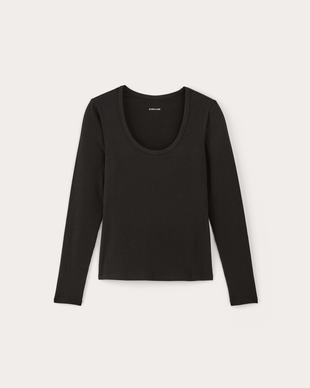 The Shimmy Long-Sleeve Tee | Black - Image 2