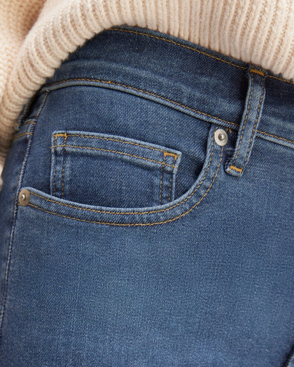 The Kick Bootcut Jean | Dark Indigo Blue - Image 5