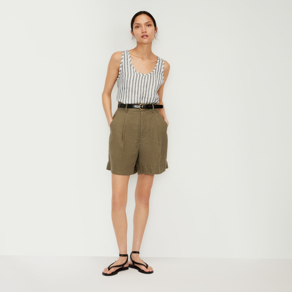 The Linen Way-High® Drape Short | Kalamata - Image 3