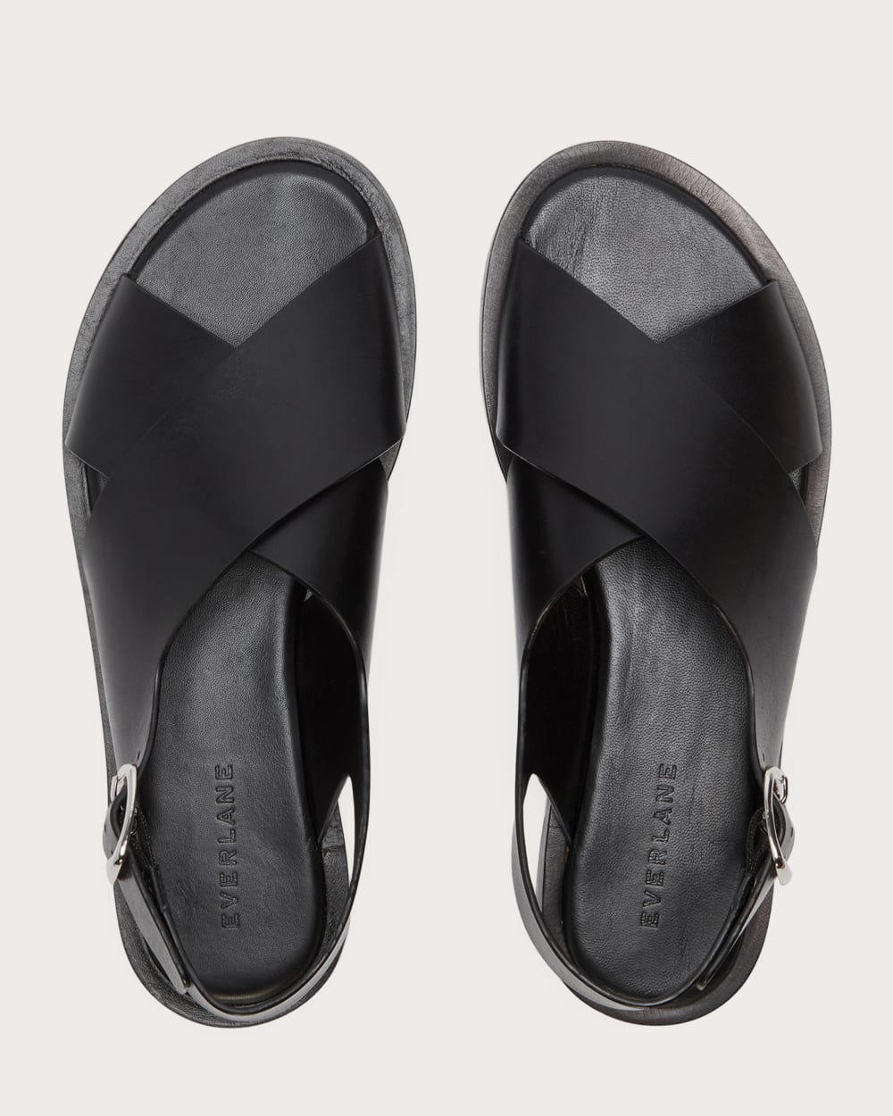 The City Crossover Sandal | Black - Image 2