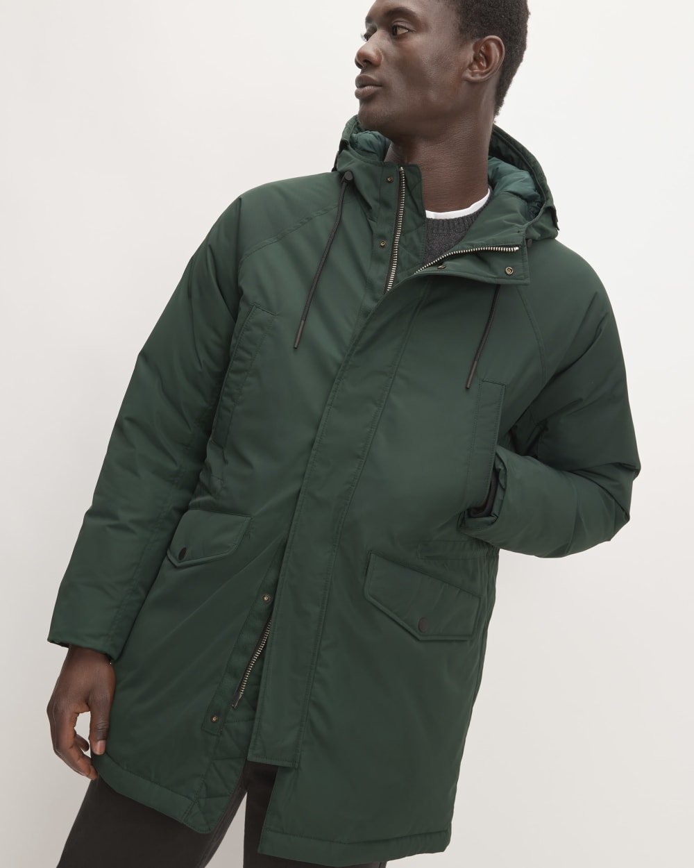 The ReNew Long Parka | Scarab - Image 4