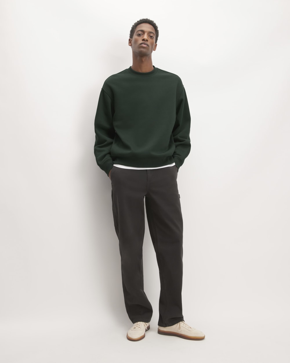 The ReTrack Crewneck Sweatshirt | Scarab - Image 3