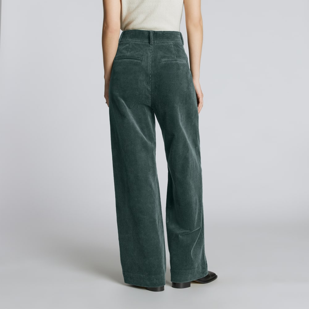 The Corduroy Way-High® Drape Pant | Evergreen - Image 6