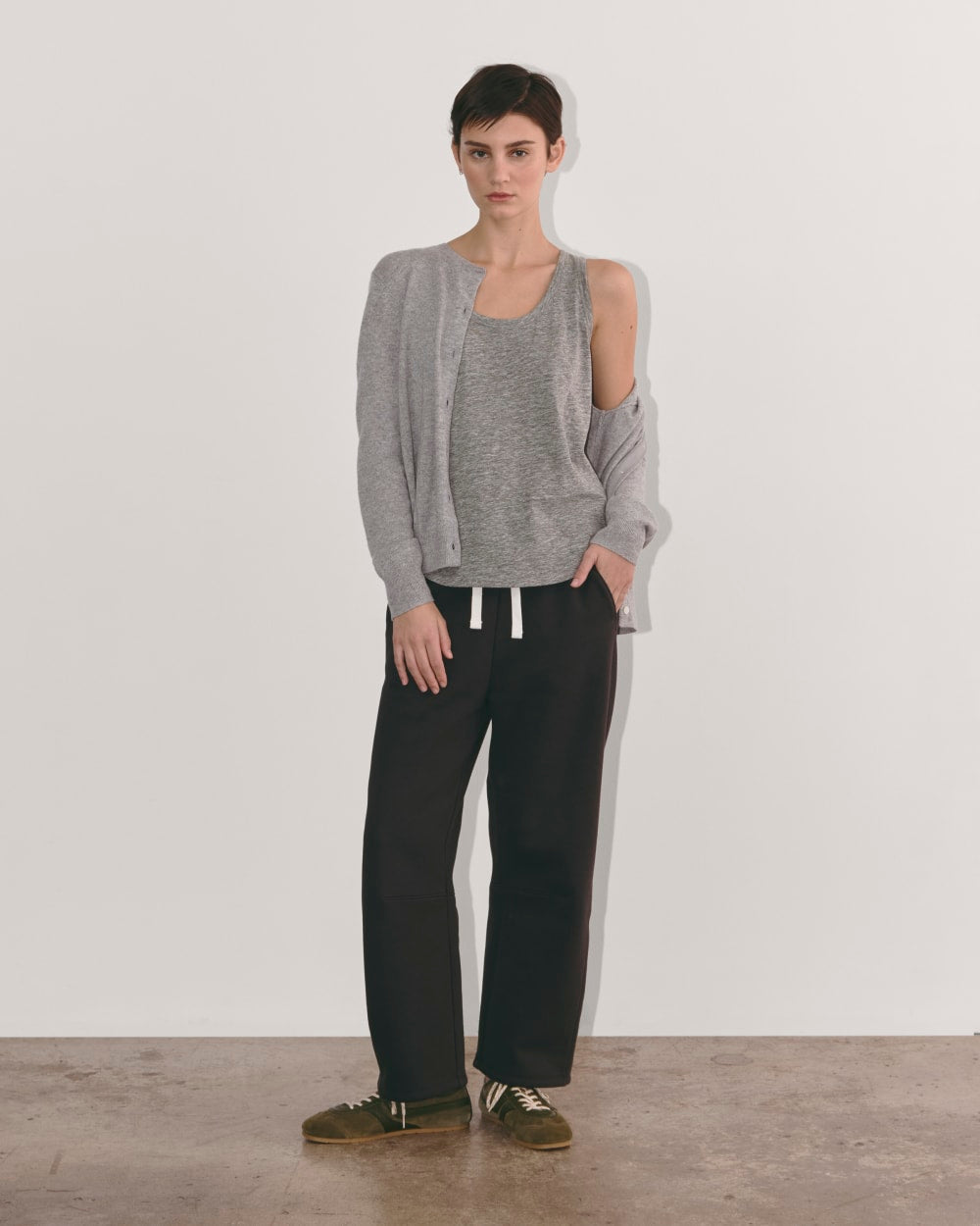 The Perform Tank | Heathered Grey - Image 3