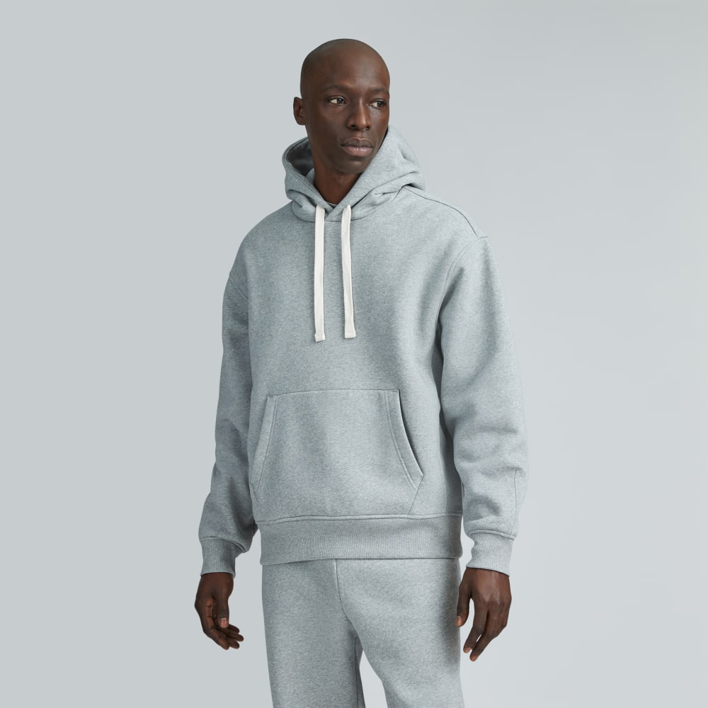 The ReTrack Hoodie | Heathered Grey