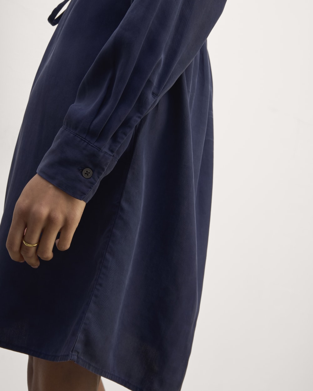 The Must-Have Shirtdress in Butterlite | Navy - Image 3