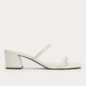 The Double Strap Heel | Canvas