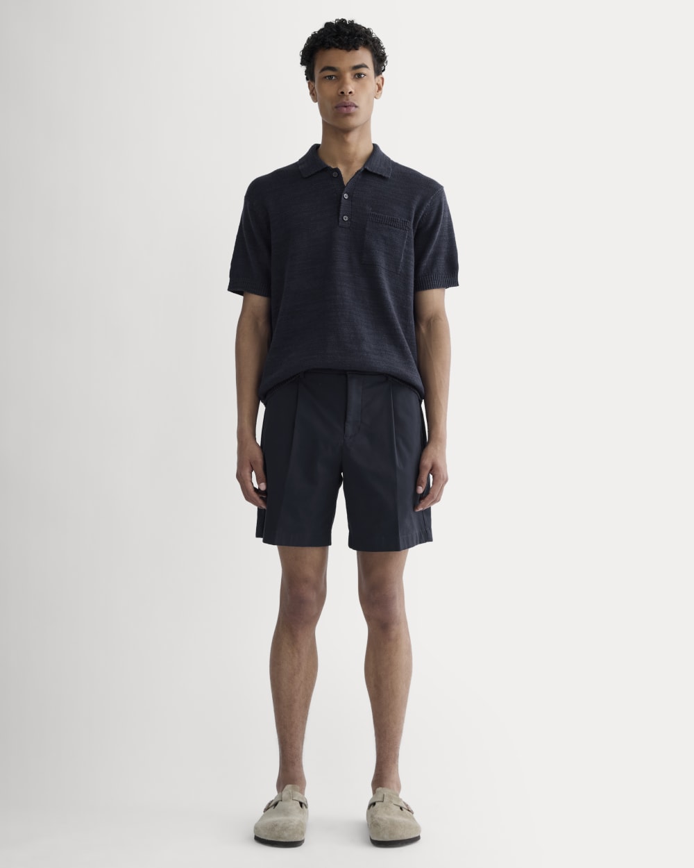 The Transit Chino Short | Deep Navy - Image 3