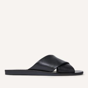 The Day Crossover Sandal | Black