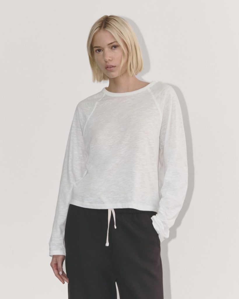 The Perform Crew Tee | White