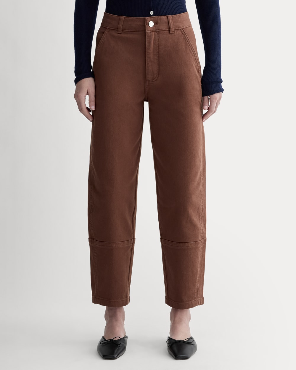 The Utility Barrel Pant | Rosewood | Tall - Image 3