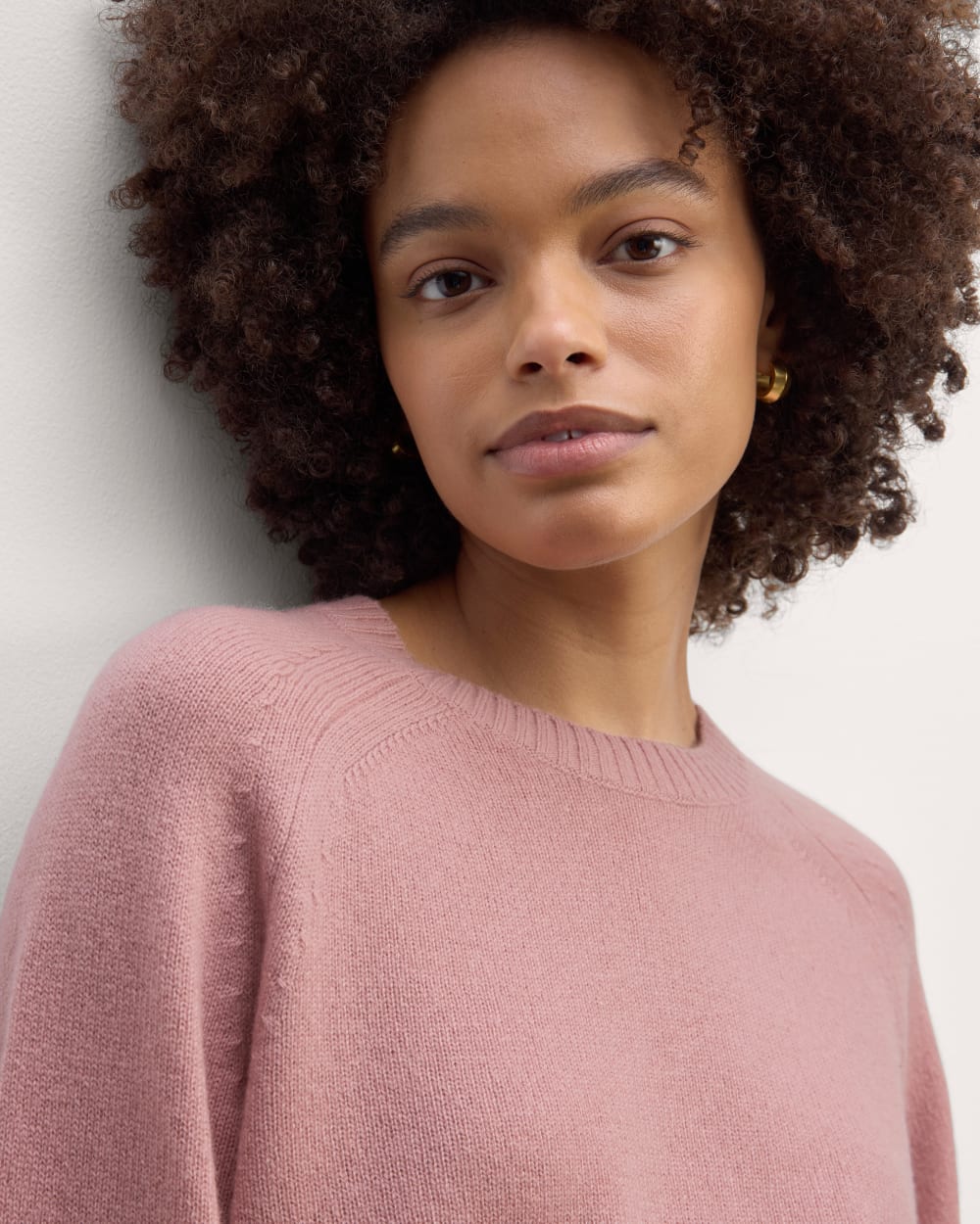 The Boxy Crew in Cashmere | Clay Pink - Image 4