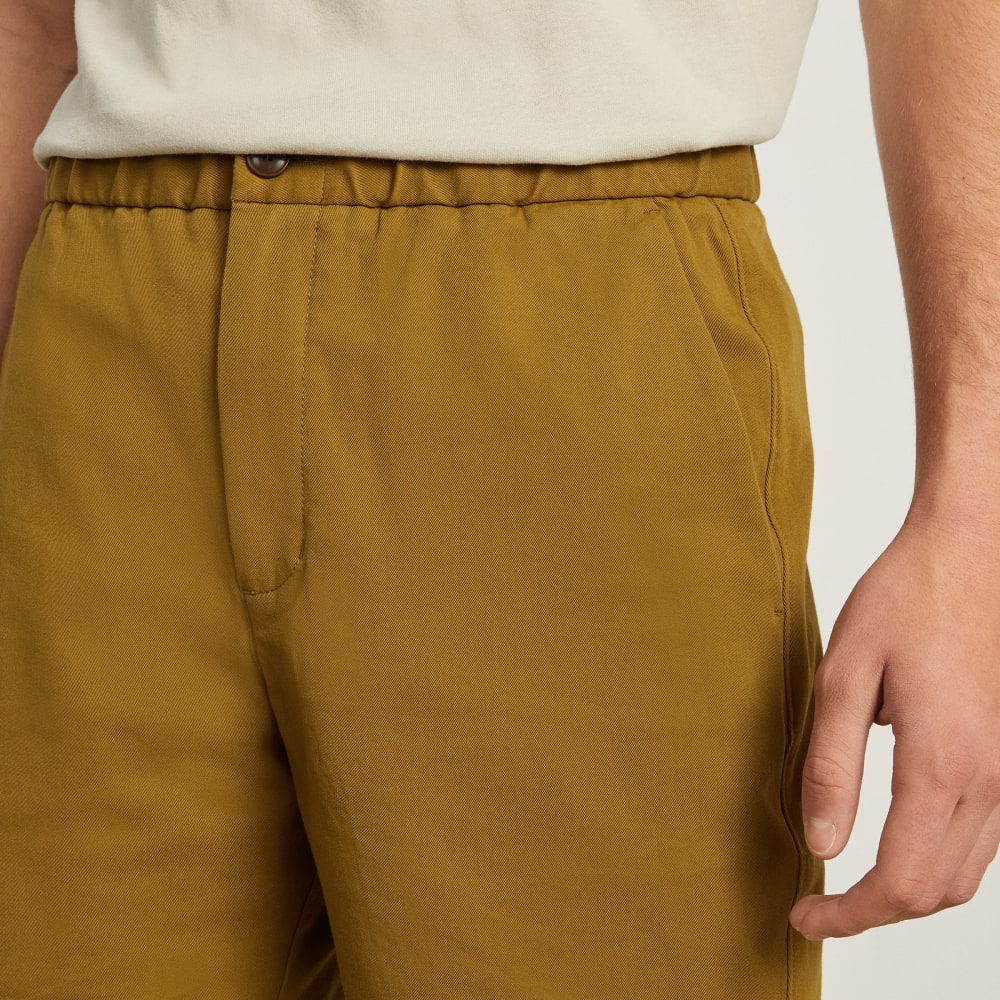 The Pull-On Performance Chino Short | Olive - Image 5