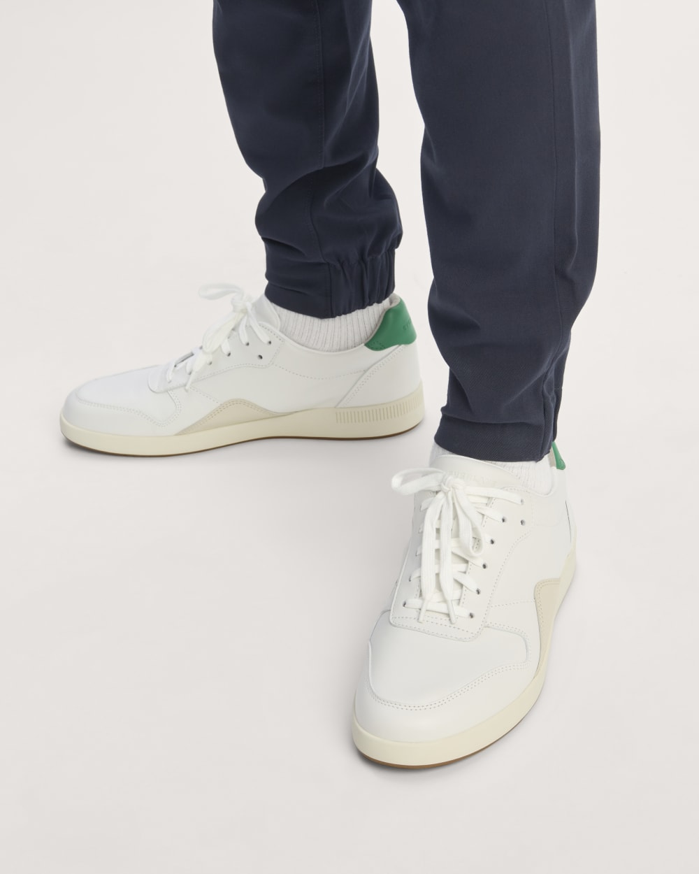 The Court Sneaker | White / Grass Green / Parchment - Image 7