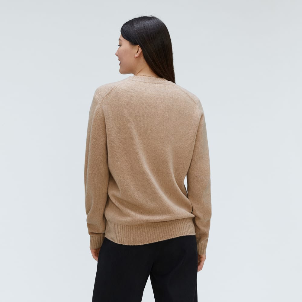 The Everyone Cashmere Crew | Light Camel - Image 3