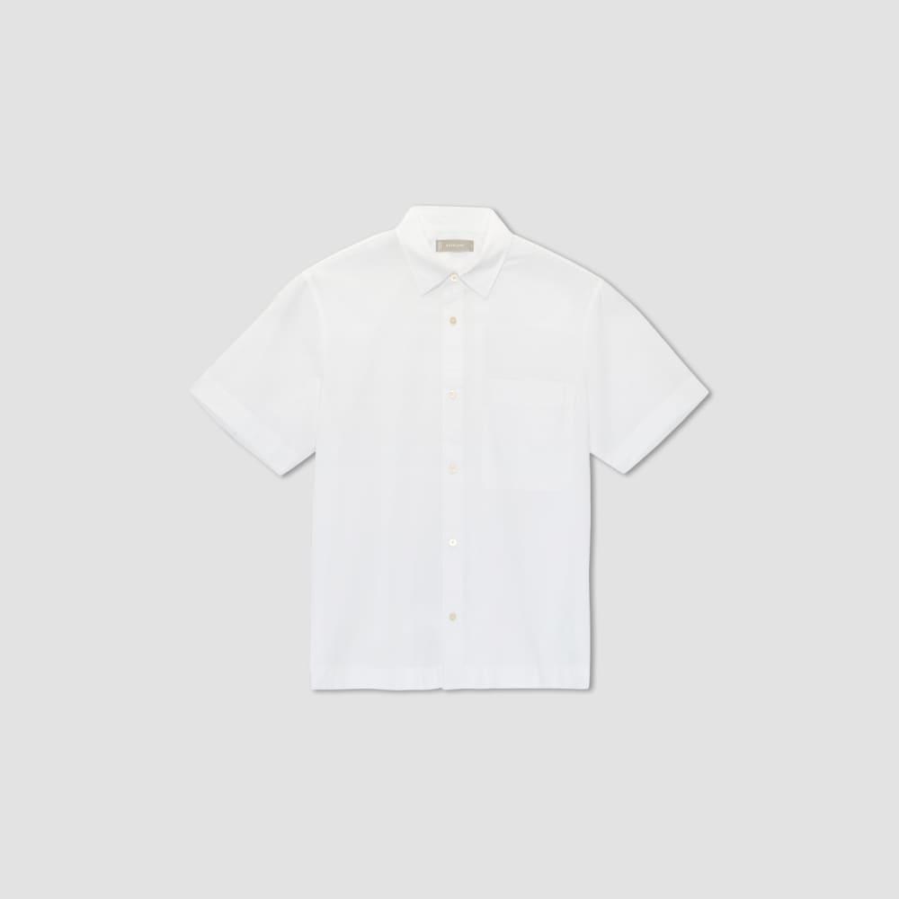The Poplin Short-Sleeve Shirt | White - Image 2