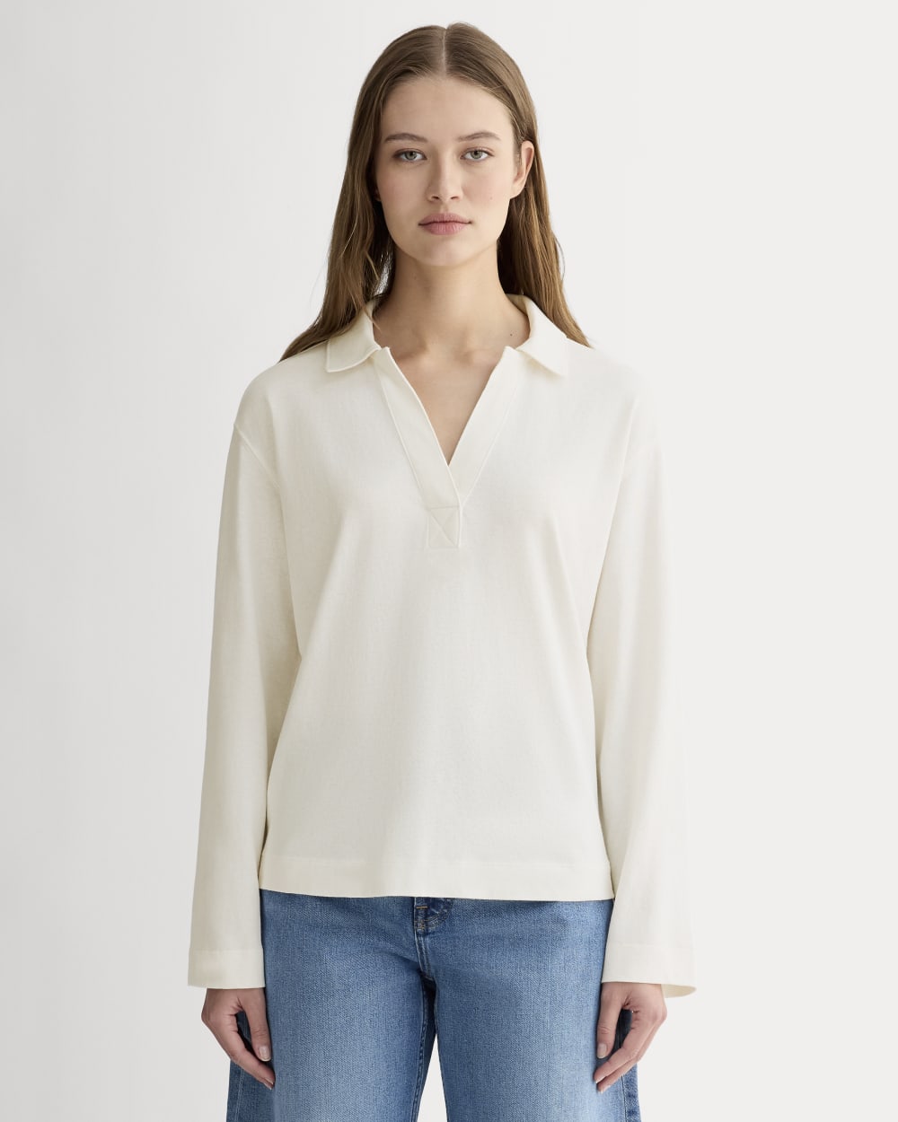 The Mariner Rugby Top | Bone