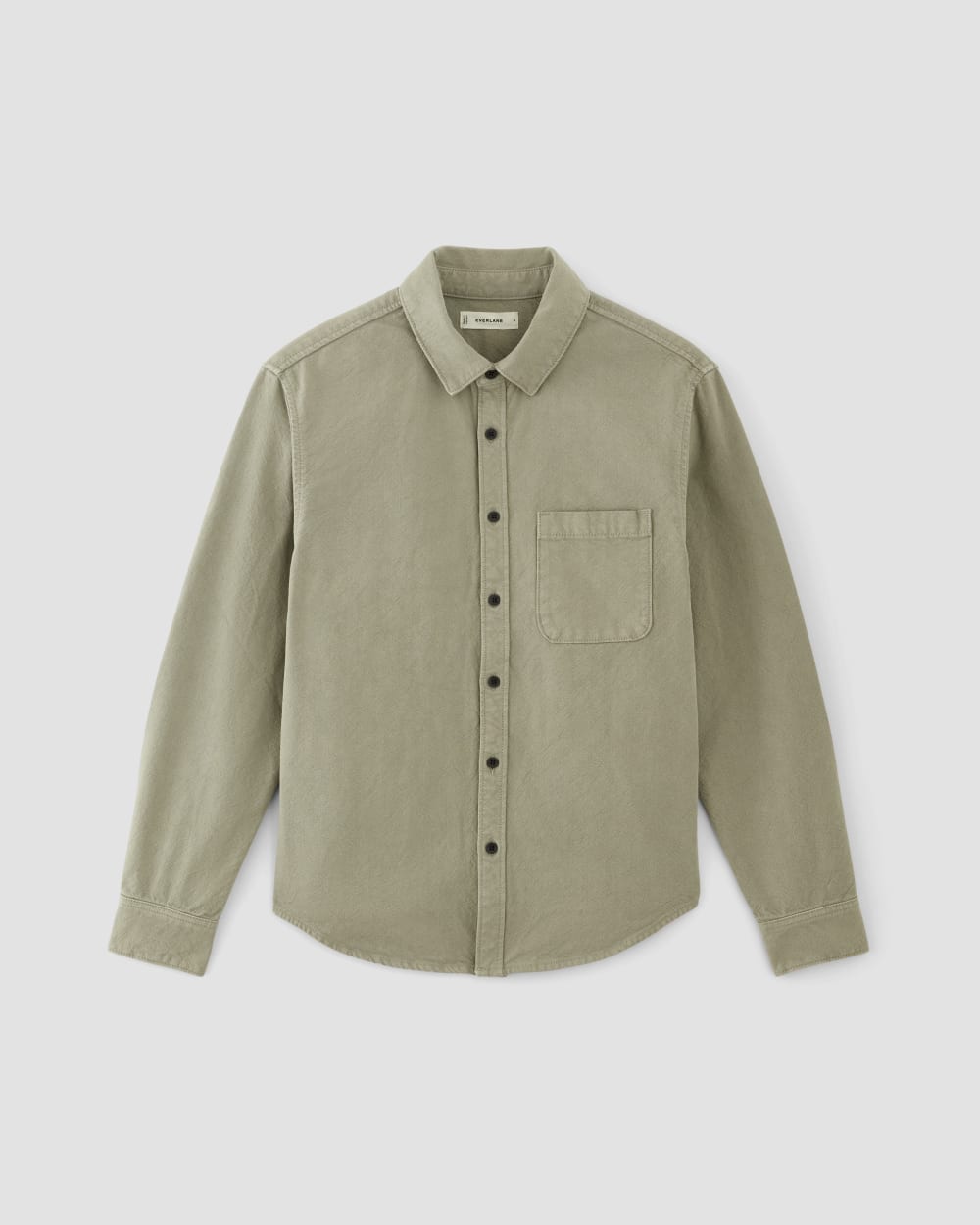 The Canvas Organic Cotton Overshirt | Sage Green - Image 2