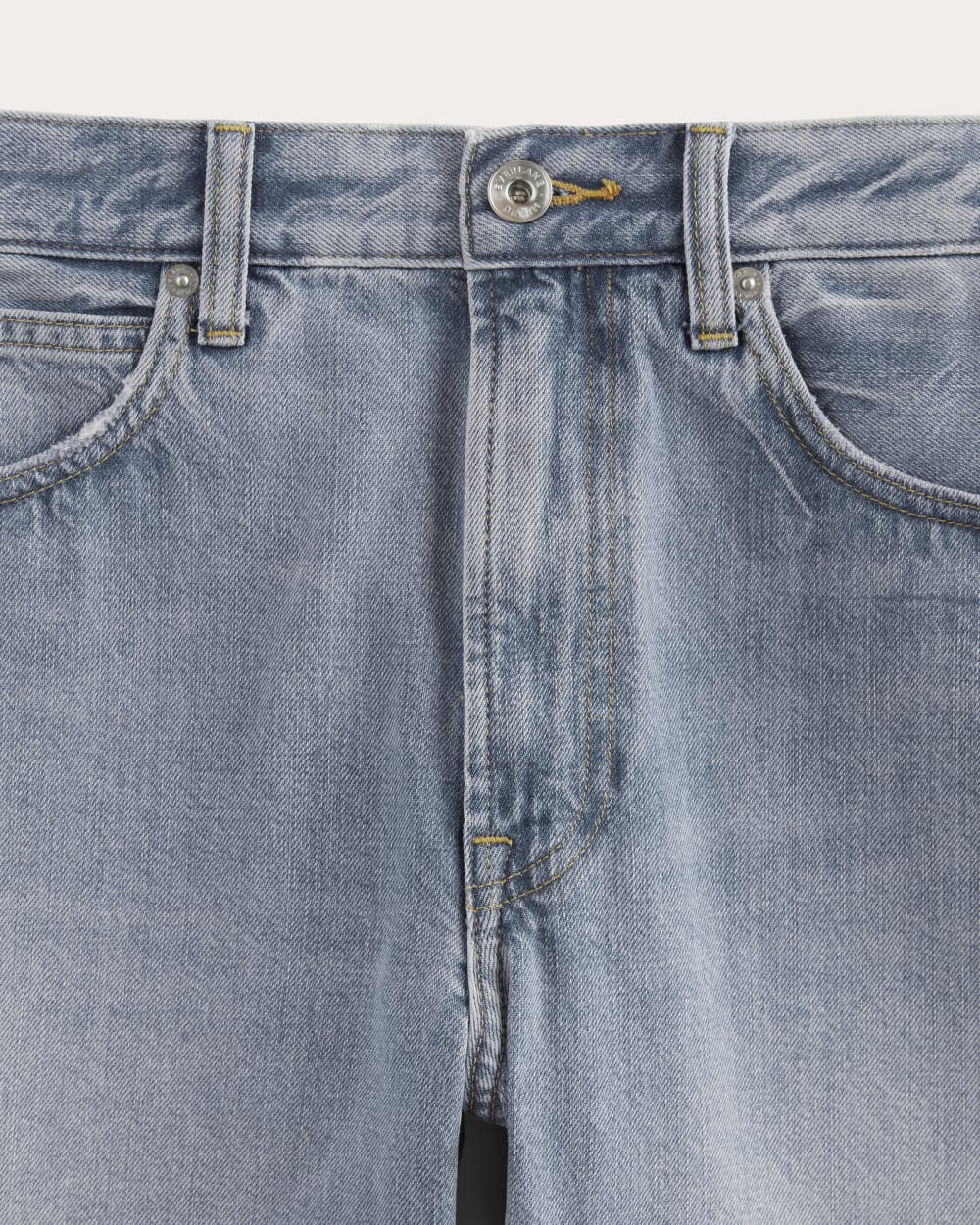 The OG Baggy Jean Short | Light Indigo - Image 7