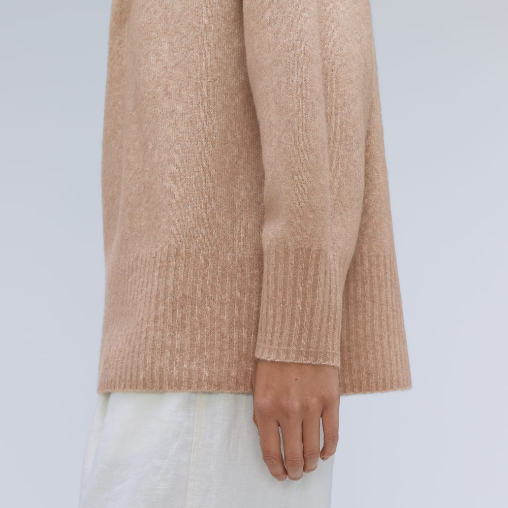The Cozy-Stretch Pullover | Taupe Grey - Image 5