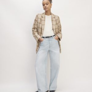 The Super Baggy Jean | Snowy Blue