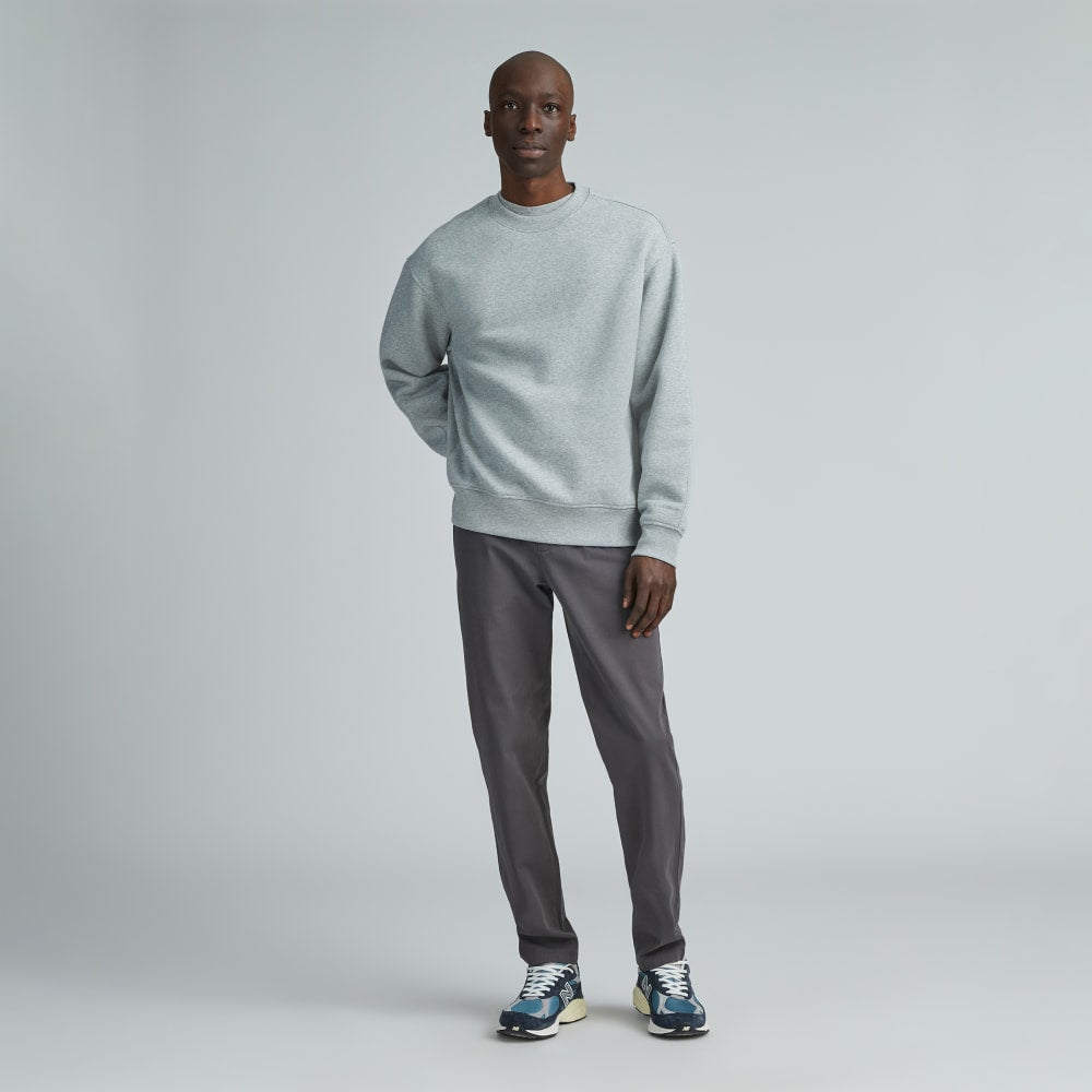 The ReTrack Crewneck Sweatshirt | Heathered Grey - Image 6