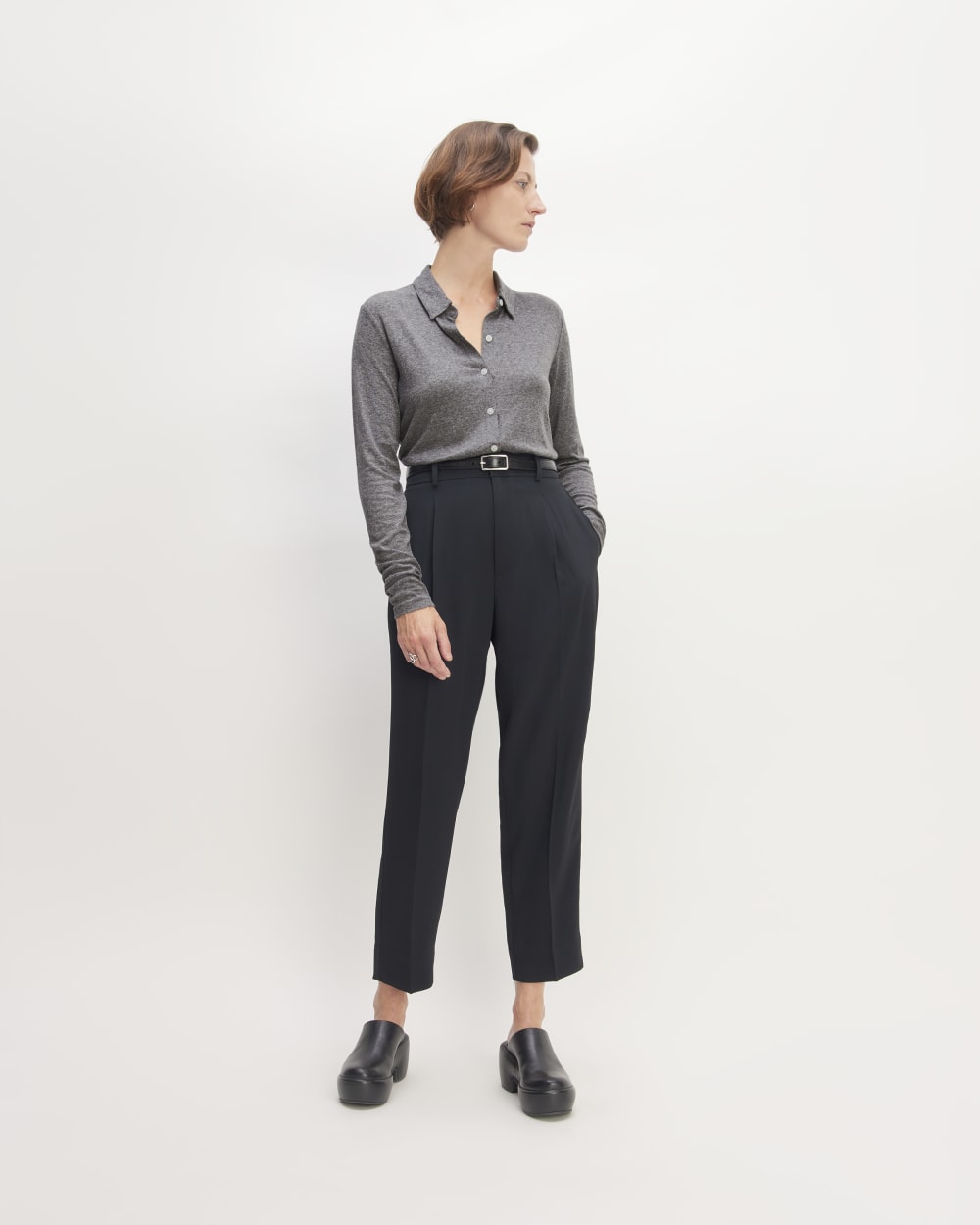 The Must-Have Shirt in Butterluxe | Heather Charcoal - Image 3