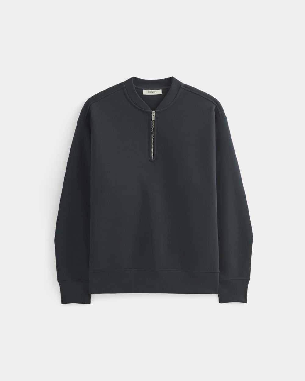 Luxe Fleece Half-Zip Pullover | Deep Navy - Image 2