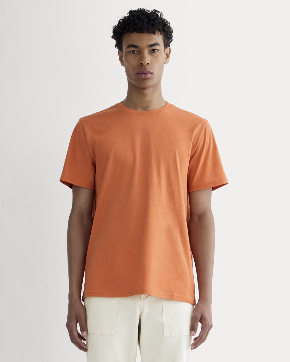 The Essential Organic Crew | Soft Orange