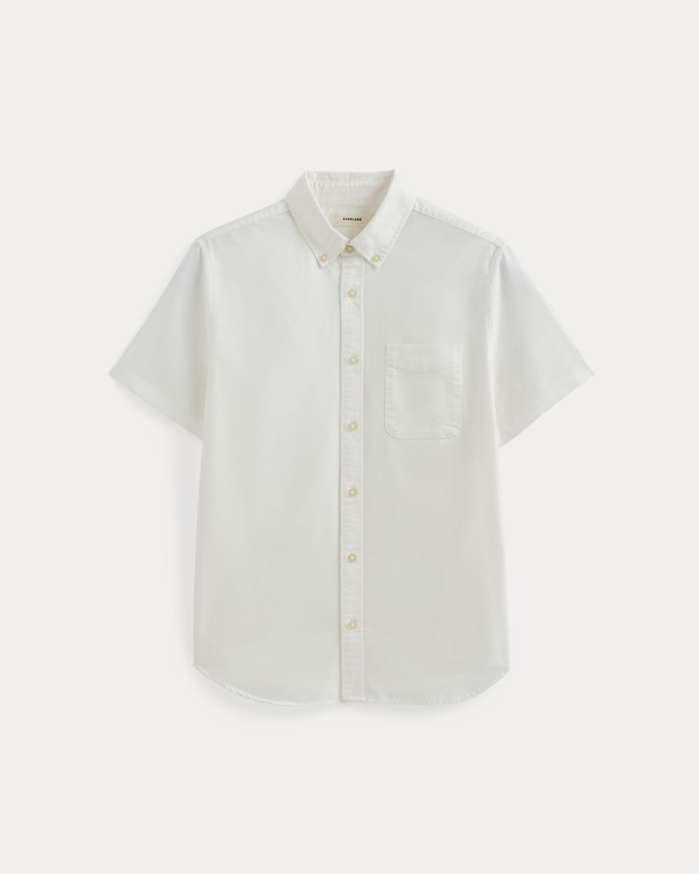The Organic Short Sleeve Oxford Shirt | White - Image 2